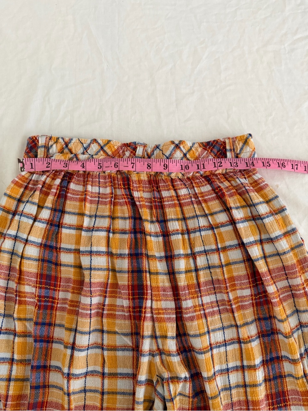 FREE PEOPLE Women’s Plaid Trousers - Picture 6 of 8